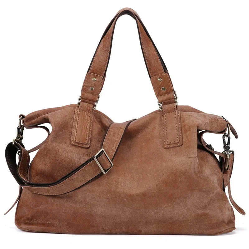 

New Genuine Leather Ladies Handbags Casual Fashion Cowhide Totes Women Shoulder Bag Hign Quality Designer Female Crossbody Bags