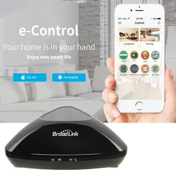 

2018 Version Broadlink RM Pro + Smart Home Automation Smart Universal WIFI + IR + RF Wireless Remote For Alexa Google Home mini