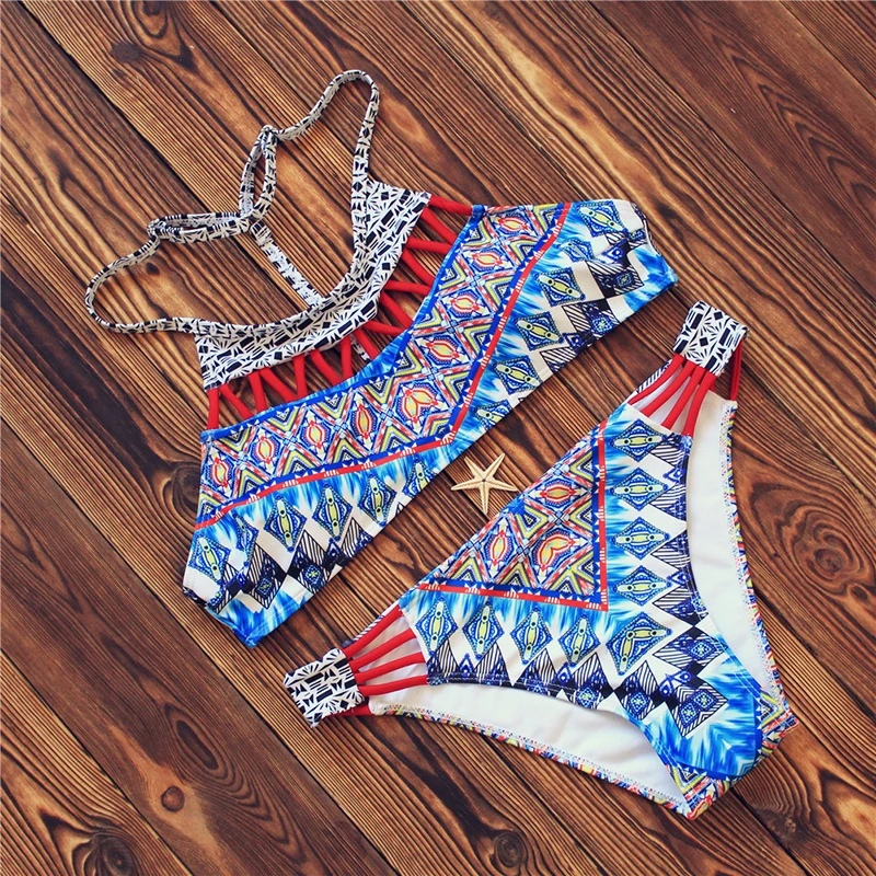 Bikinis 2017 Sexy Swimsuit Female Summer Bandage Swimwear Women