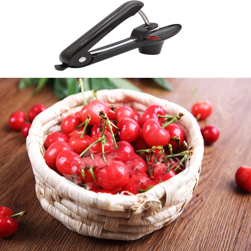 JX-LCLYL Handheld Cherry Olive Pitter Remover Corer Stone Seed Squeeze Grip Kitchen Tool