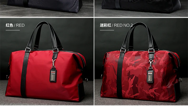 BOPAI мужская дорожная сумка большой емкости многофункциональная ручная сумка дорожная сумка с ремнем через плечо сумки для багажа женские водонепроницаемые сумки
