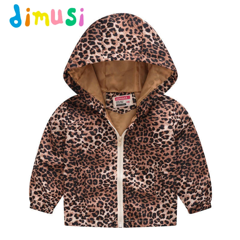  DIMUSI Spring Boys Jackets Fashion Thin Jackets Children's Print Jackets Baby Girls Casual Windbrea