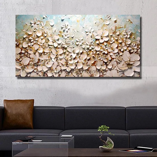 profession-aritist-100-Handpainted-knife-Canvas-oil-painting-home-Decor-Wall-Art-flower-painting-For-living.jpg_640x640