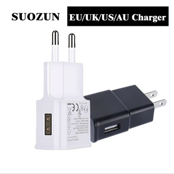 

SUOZUN Quick Charger Mobile Phone USB Charger Portable Smart Phone Charger EU US UK Plug