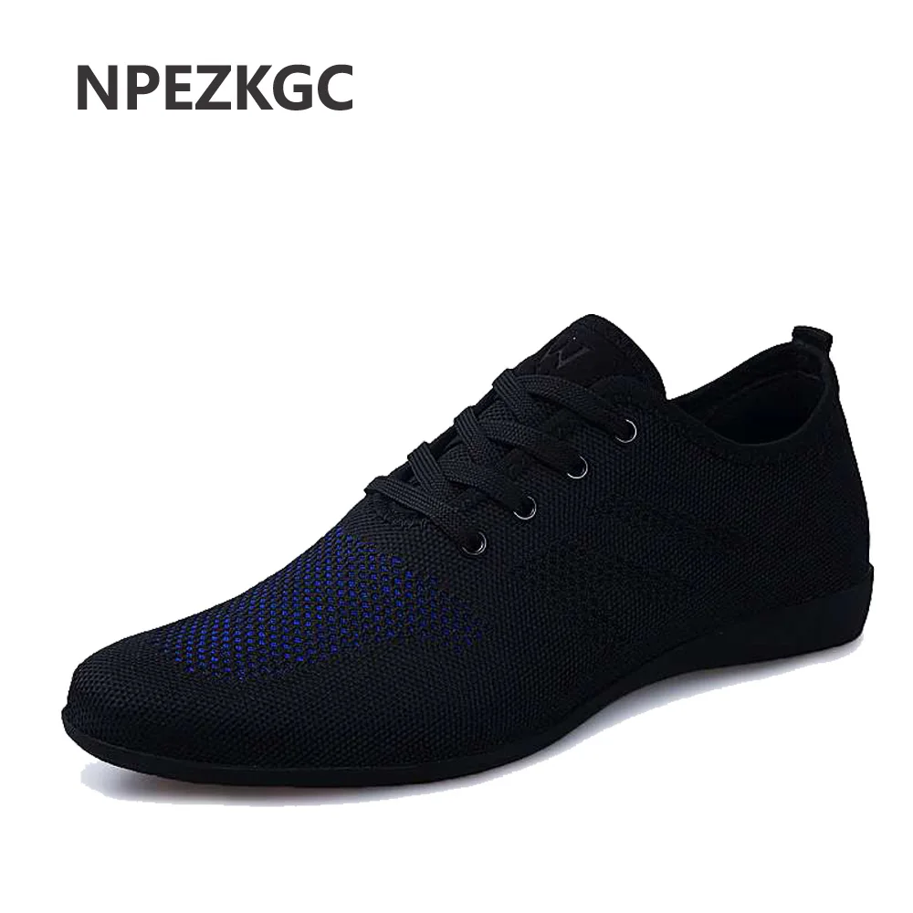 

Hot Summer Men Shoes Breathable Men Casual Shoes Low Lace-up Mesh Male Shoes Comfortable Flat Shoes For Men Zapatillas Hombre