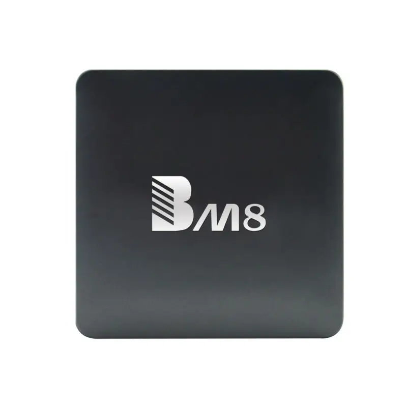 BM8 Amlogic S905X Android 6,0 ТВ контейнер под элемент питания 2 ГБ/32 ГБ флэш-памяти, Поддержка 2,4 ГГц и 5 ГГц двухъядерный процессор Wi-Fi BT4.0 H.265 предустановленный 4 к HD медиа плеер