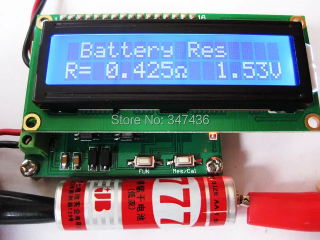 

ESR capacitor battery internal resistance tester online test proposed