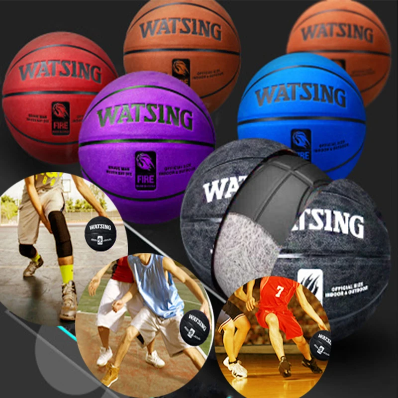 Hot sales Street Basketball Ball Sizes 7 outdoor and indoor professional basketballs Team sports Free With Net Bag+ Needle Hot sales Street Basketball Ball Sizes 7 outdoor and indoor professional basketballs Team sports Free With Net Bag+ Needle