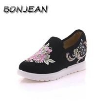 Женская прогулочная обувь; ; женские кроссовки на платформе; спортивная обувь; женские лоферы без застежки; обувь с вышивкой; кроссовки на танкетке