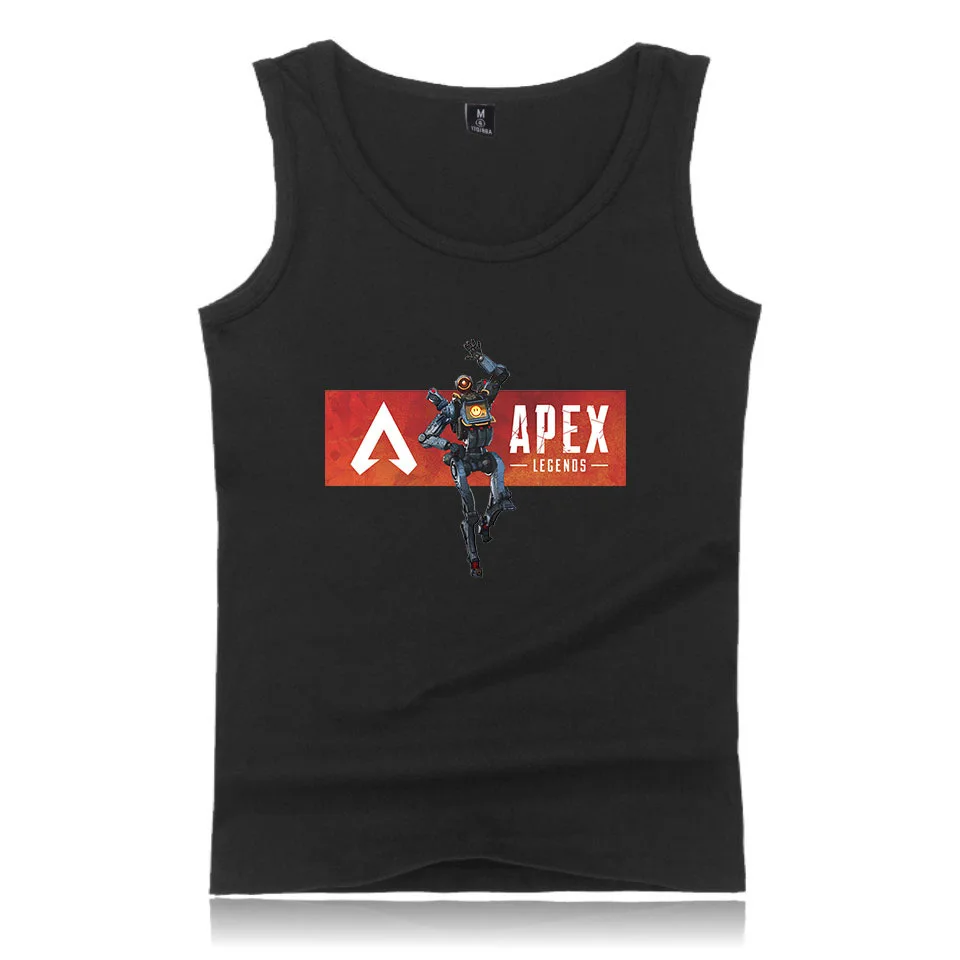 Gioco Apex Legends 3D Dal Carro Armato Della Stampa Top Degli Uomini di Estate di Modo Della Maglia Camicia Senza Maniche Serbatoio Bodybuilding Magliette e camicette Uomini Oversize Cosplay Costume