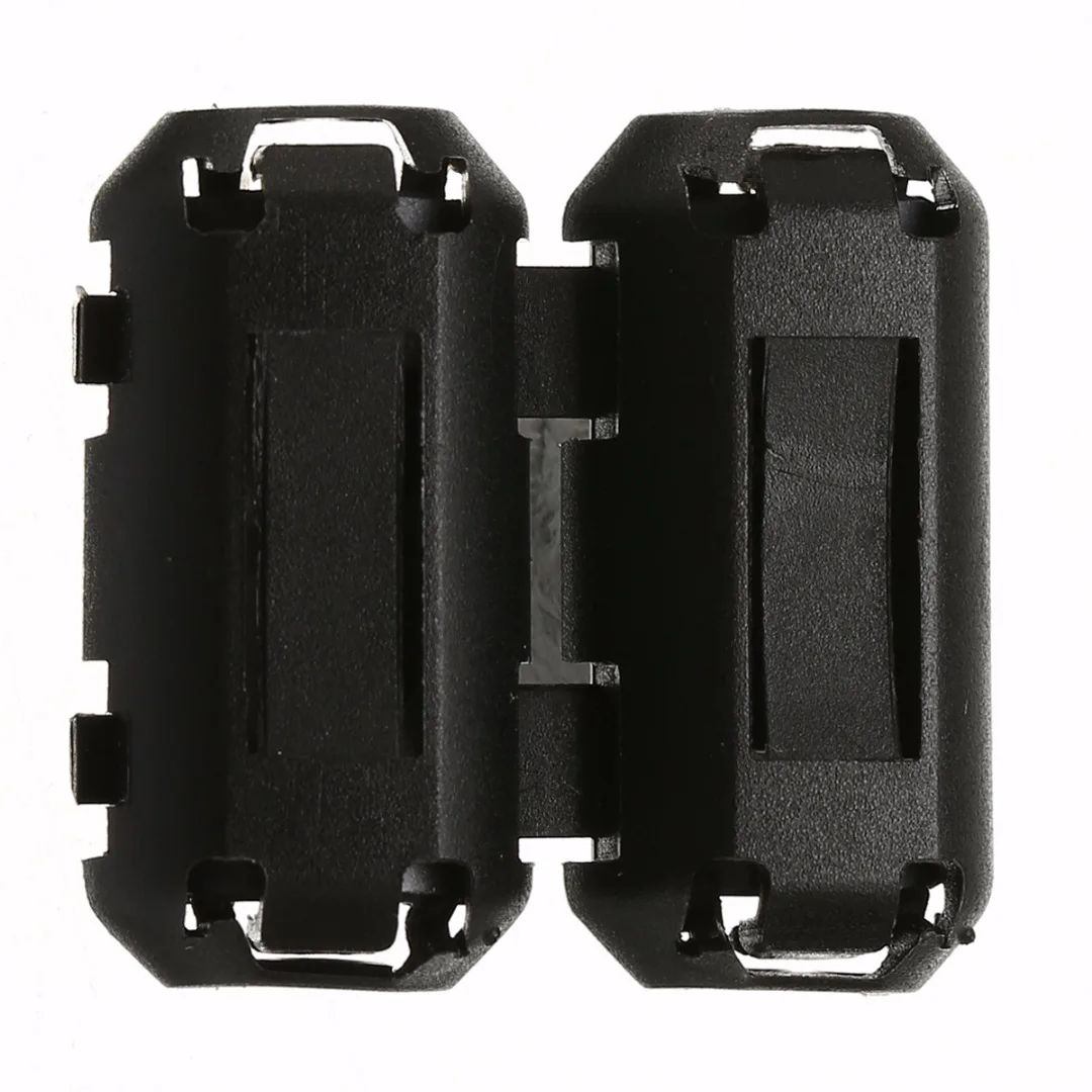 5pcs Nickel-zinc Ferrite Filter 3.5mm Noise Suppressor EMI RFI Clip Choke Ferrite Core Cable Filter