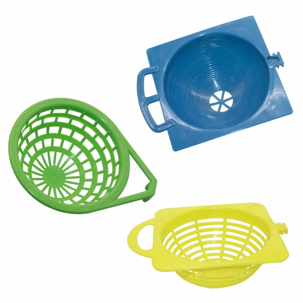 

Plastic Canary Nest Cage decorative cages 3 optional bird eggs Nest Pan Pet Birds Hatching Tools Supplies