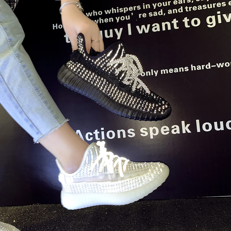 

2019 Spring New Women Sneakers Breathable Mesh Couple Shoes Harajuku Casual Dad Shoes Oxford Sole Chunky Sneakers White Sneakes