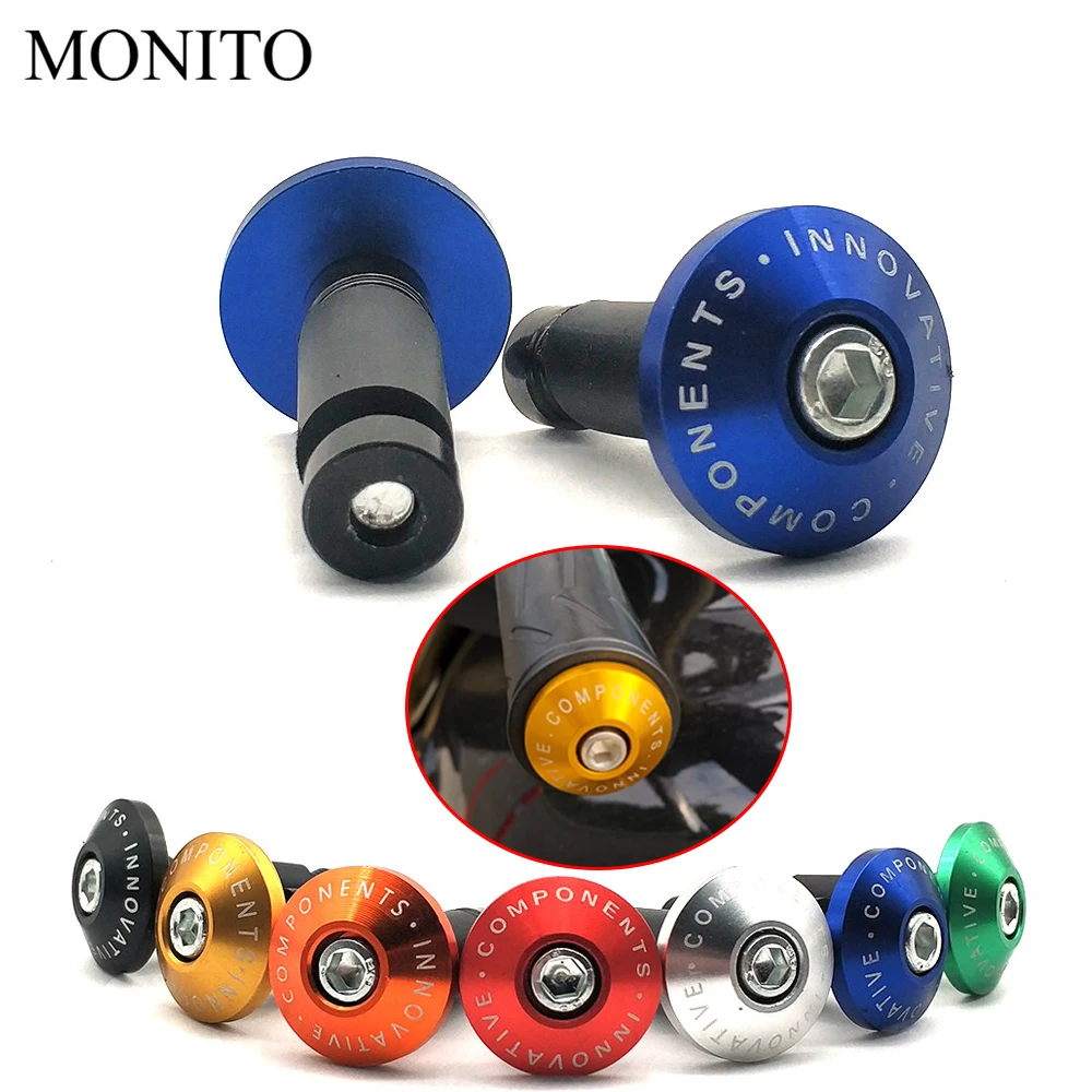 

For Honda Hornet 250 CB 600F CBF600 CBR600F CB919 VTX1300 Motorcycle Handle Ends Bar Balanced Plug Slider Handlebars Cap Grips