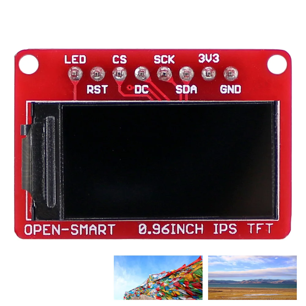 Open-Smart-3-3V-Ips-Tft-0-96-Inch-Lcd-Display-160X80-Breakout-Board ...
