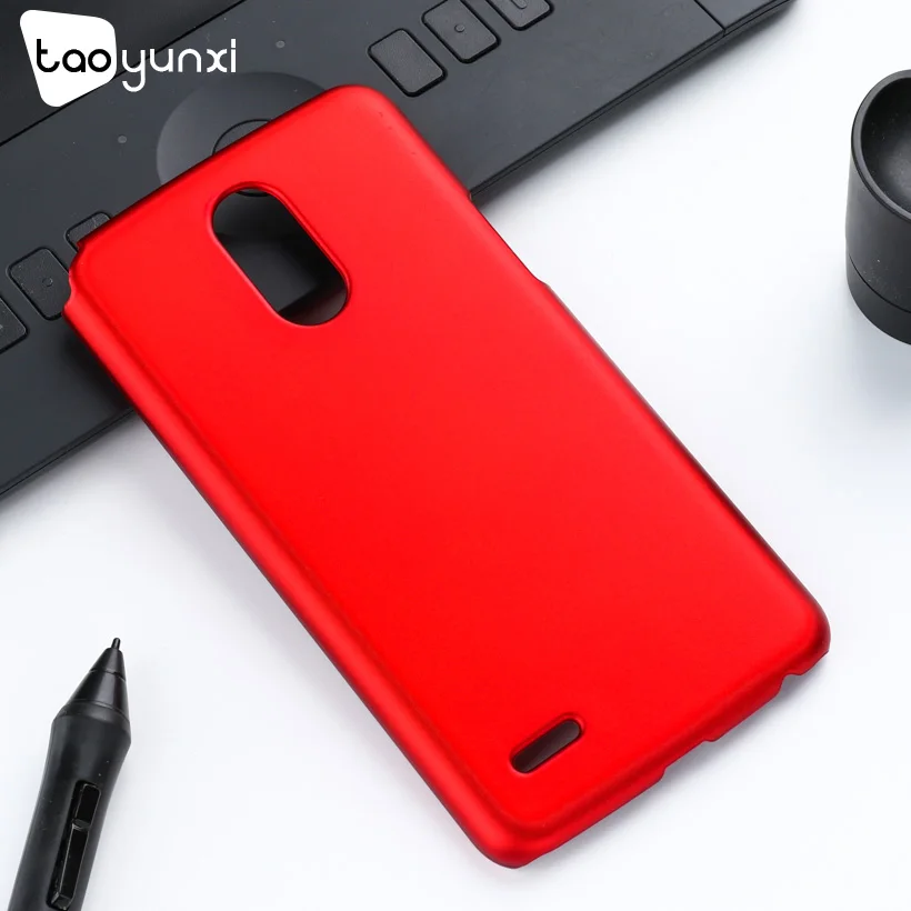 

TAOYUNXI For LG Stylus 3 Case Plastic LG K10 Pro Cover Plain LS777 M400DK Fundas Oil Coated Phone Shell Housing Shells 5.7 inch