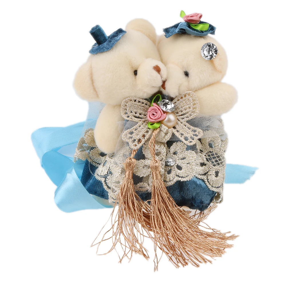 Delicate Little Bear Curtain Tieback For Wedding Room Decoration 5 Colors Hook Fastener Buckle Clamp For Bedroom Curtain 