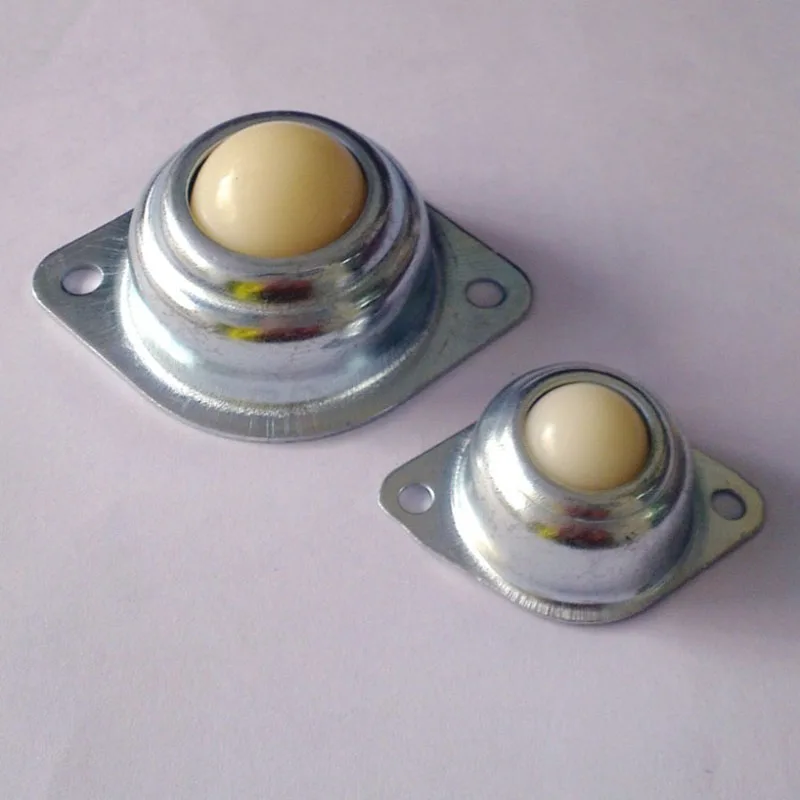 

BRAND NEW 4Pieces 25.4mm Nylon Beads Universal Ball Wheels Robot Cow Eyeballs Ball Caster Wheels (Total Length 70mm)