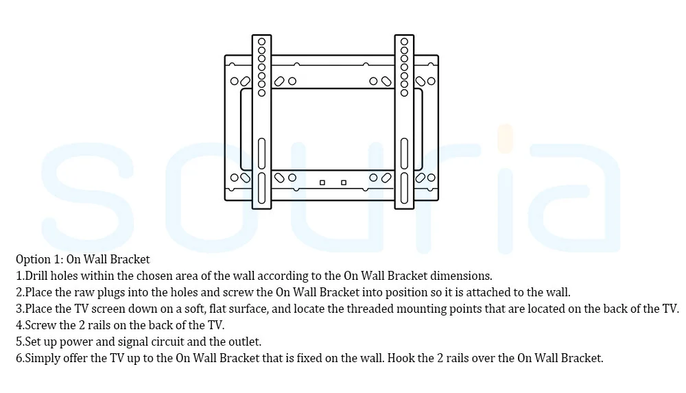 Wall Bracket on Wall Souria