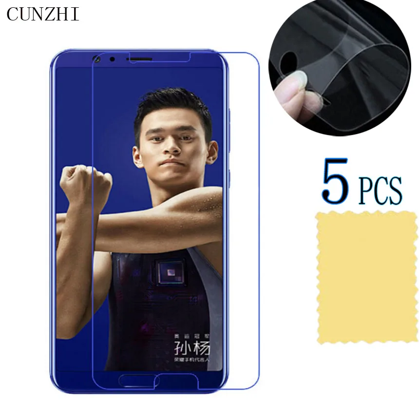 cunzhi 5pcs High Clear LCD PET Material Screen Protector Film For