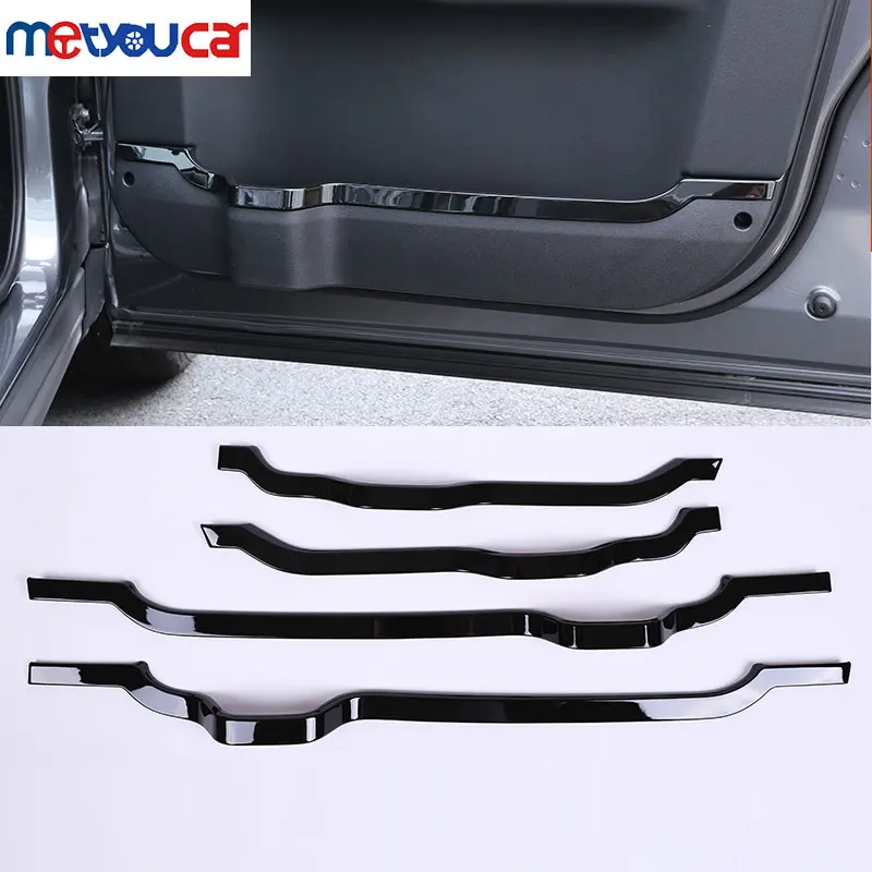 For Land Rover Discovery 4 LR4 2010-2016 ABS Chrome Car Door Decorative Strips Cover Trim Accessories Styling 4pcs/set