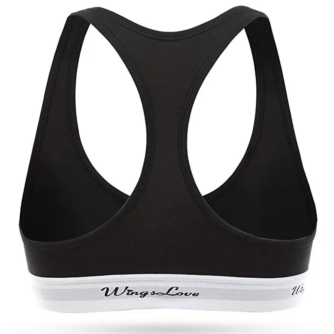 

WingsLove 3PCS/Pack Women's Bra Top Seamless sport Breathable Stretch Vest Tops Running Jogging Underwear
