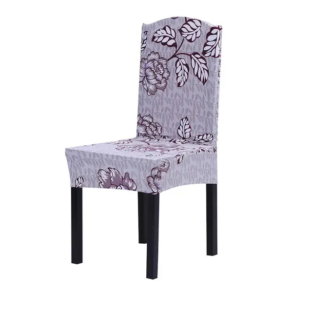 Hotel Chair Cover Decor Universal Spandex Stretch Printing Chair Covers