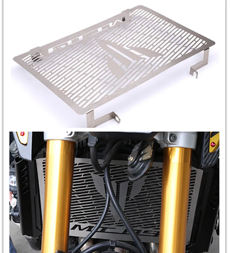 

Stainless Steel Motorcycle Radiator Guard Radiator Cover Fits For Yamaha MT 09 Tracer Mt-09 FZ09 2014 2015 2016 2017