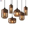 IWHD Glass Nordic Modern Pendant Lamp Dinning Room Bar Cafe Loft Vintage Light Hanging Lights Industrial Lighting Fixtures LED ► Photo 1/6