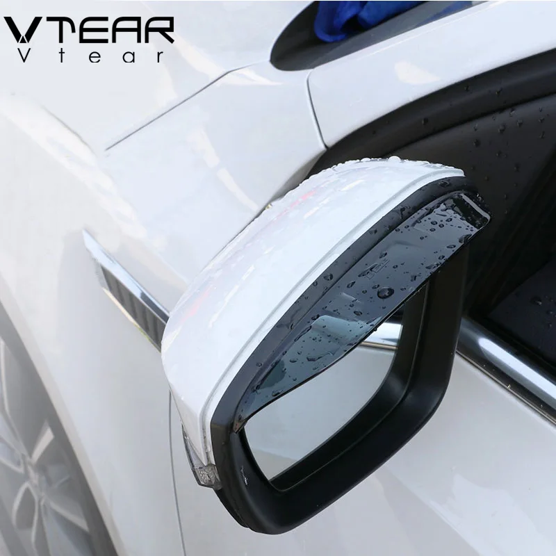 

Vtear For Skoda Octavia A7 rearview mirror visor cover Awnings & Shelters body decoration Exterior car-styling accessory part