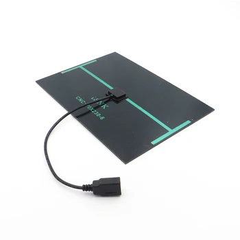 

Solar Panel 6W 6V Solar Cell DIY Module Solar Portable Charger for USB 5V Output Mobile Phone Power Bank outdoor charger
