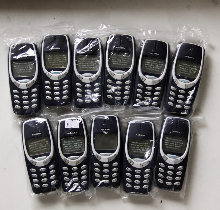 10 шт./партия, оригинальные мобильные телефоны Nokia 3310 2G GSM 900/1800 разблокированный Восстановленный дешевый телефон