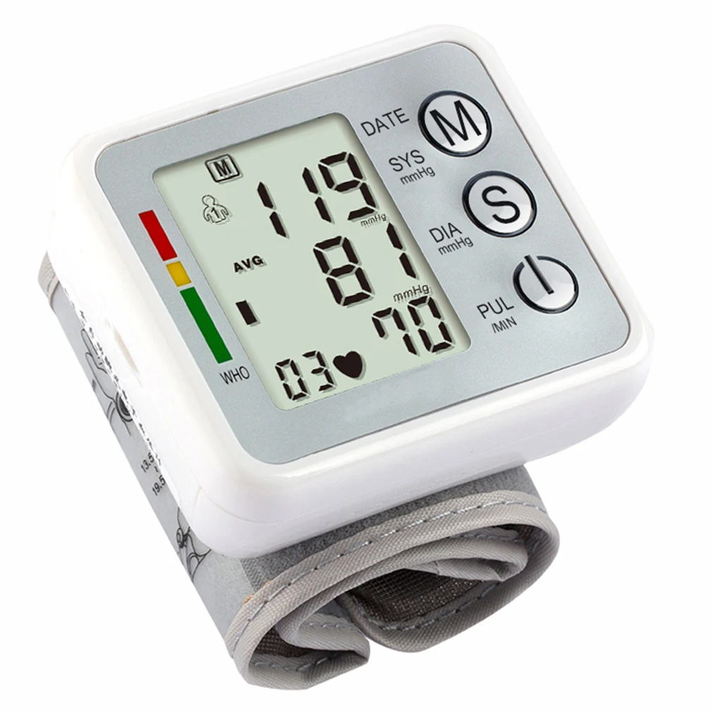 

Health Care Digital Wrist Blood Pressure Monitor tonometer Automatic Sphygmomanometer Blood Pressure Meter Dropshipping