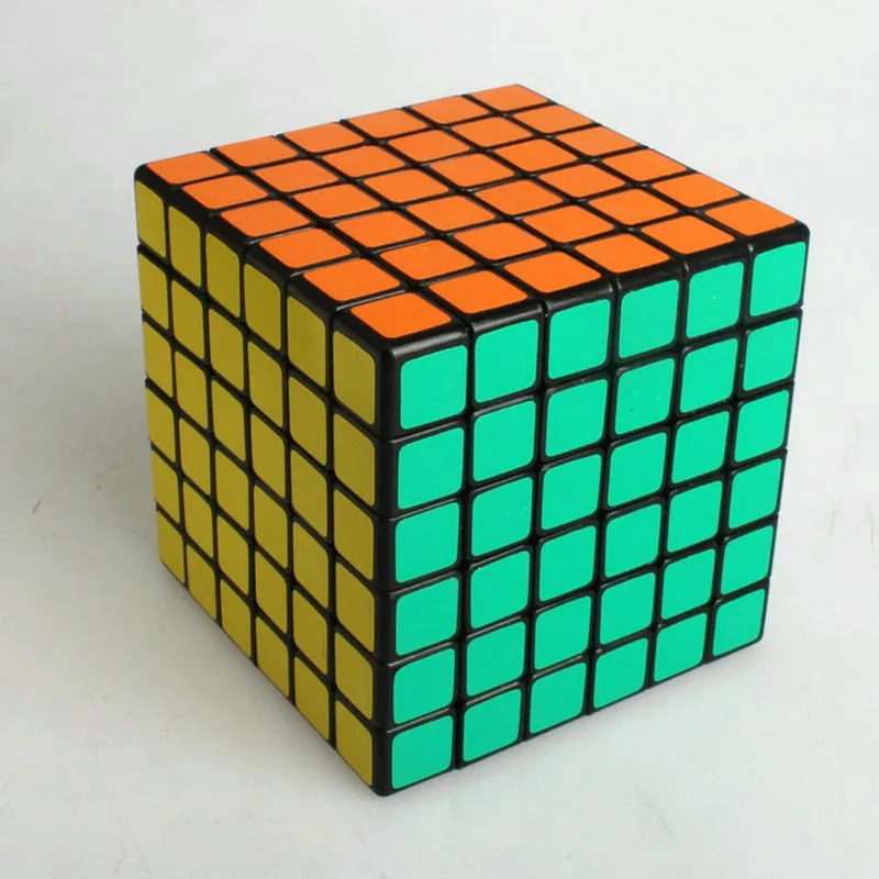 Развивающий Магический кубик рубайка 6*6*6 кубики-головоломки игры профессиональная скорость против стресса успокаивающий игрушки для