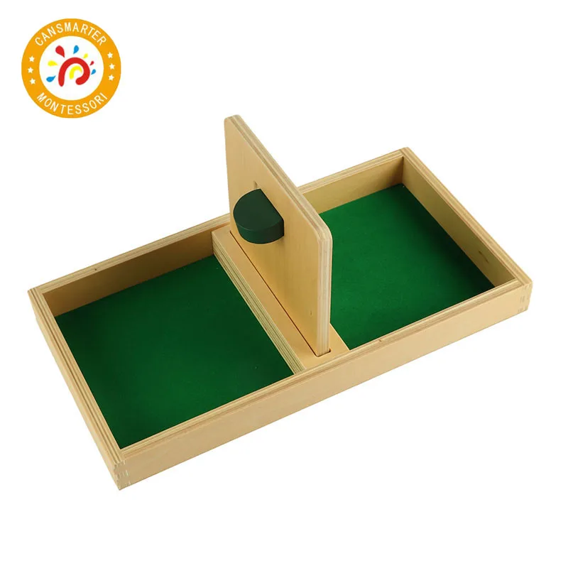 

Montessori Kids Toy High-Quality Imbucare Board With Knit Ball Wood Preschool Training