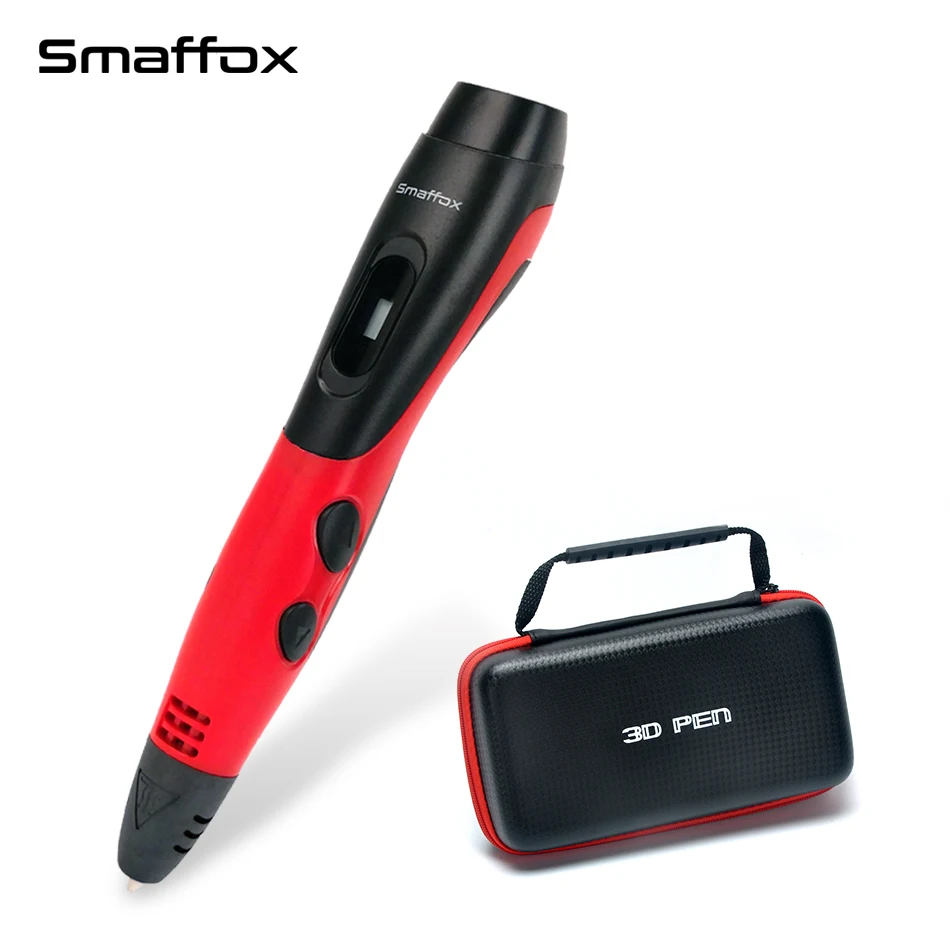 Smaffox 3D ручка sma 01 с 1 75 мм abs нити Дети diy Рисунок пером литье 5V 2A usb адаптер