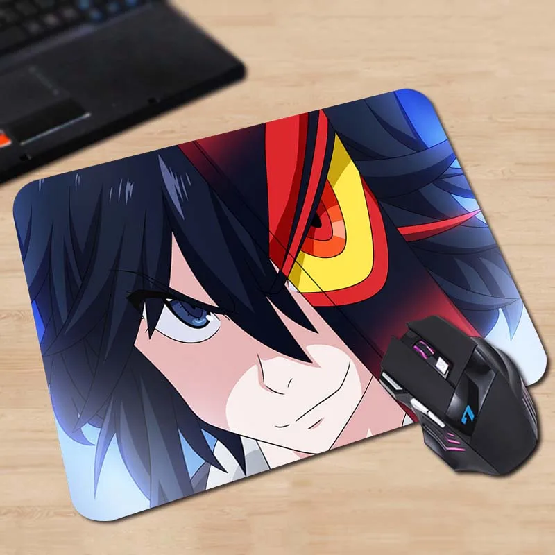 Babaite Мягкий Нескользящий прямоугольный коврик для мыши angry ryuuko matoi in kill la Best Durbale