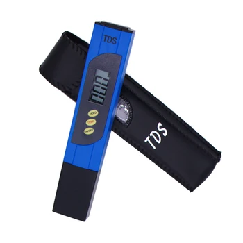 

10pcs pen design digital TDS Tester Monitor Aquarium Pool Water Quality Purity Meter range 0-9990 PPM with Titanium probe 20%off