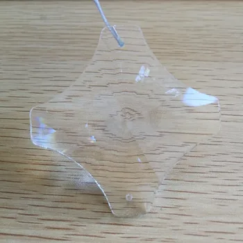 

10pcs 58mm Transparent Glass Crystals For Chandeliers Crystal Drop Prism Suncatchers For Home Decoration Prism Trimming Part