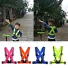 Kids Adjustable Safety Security Visibility Reflective Vest Gear Stripes Jacket ► Photo 3/6