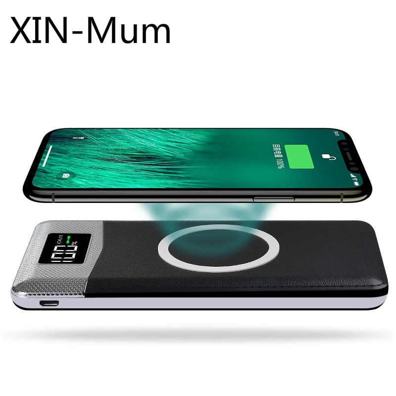

Wireless Charging Mobile Power QI Fast Charger for Iphone X Charging Treasure