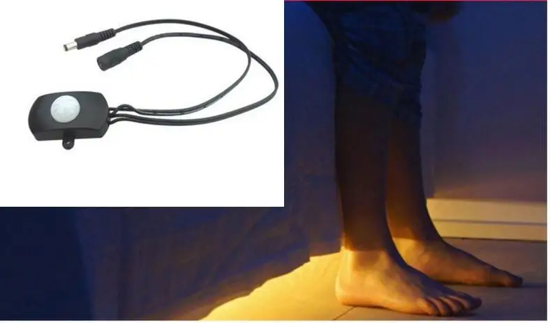 

High Quality LED Strip Automatic DC 5-24V 5A PIR Body Infrared Motion Detector Time Adjustable Small Sensor Switch for DIY 10pcs