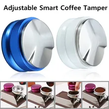 Einstellbar Kaffee Tamper Basis Mit Drei Abgewinkelt Pisten 58mm Espresso Kaffee Tamper Manuell Kaffeemaschine Grinder Werkzeug