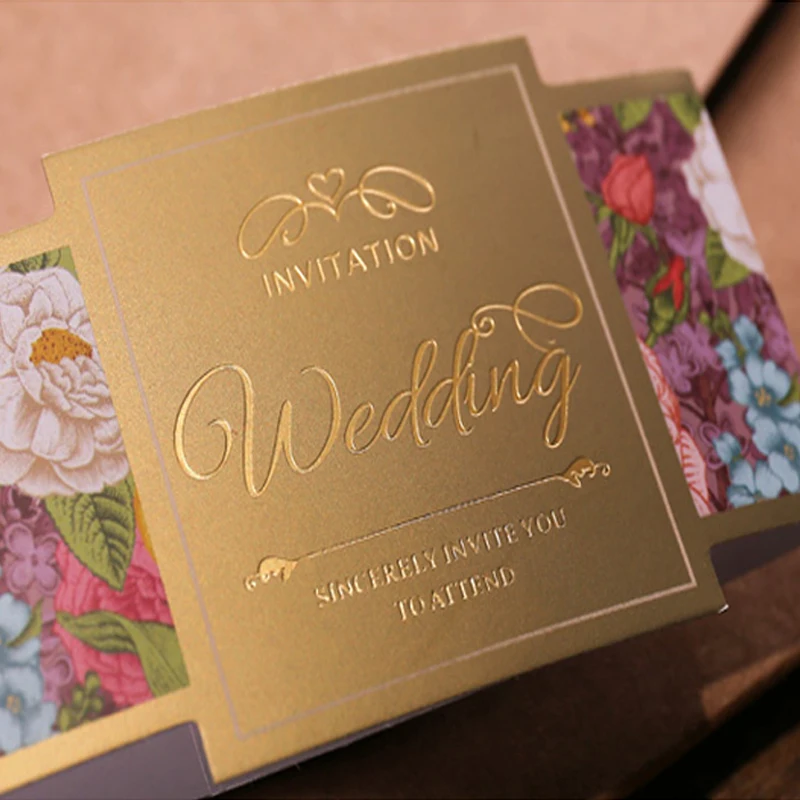 Винтажные свадебные приглашения из крафт-бумаги, приглашения на свадьбу, персонализированные Пригласительные открытки, набор из 50 шт