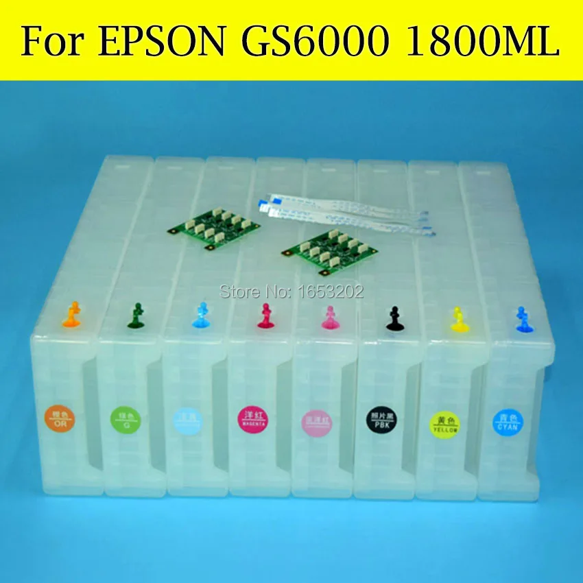 

Картридж для струйного принтера EPSON GS6000 Stylus, 8 шт./лот