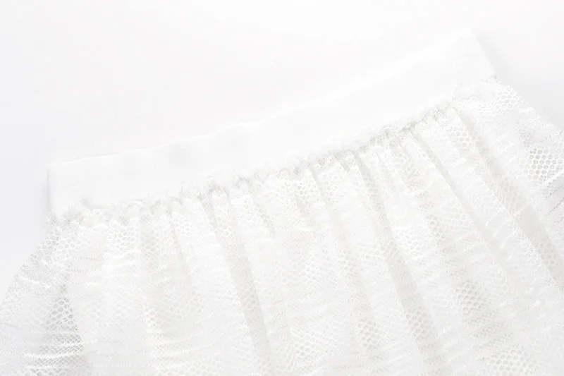 Tunjuefs элегантная сетчатая трикотажная Мини-юбка с оборками Женская Нижняя женские Леггинсы для йоги нарядная юбка для подиума Jupe Femme юбка