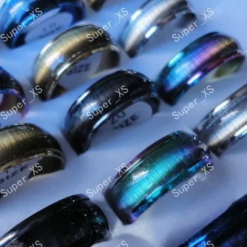 

20pcs Hot Sale whole jewelry ring Mixed lots fashion women men cat-eye & stainless steel rings LB041 free shipping