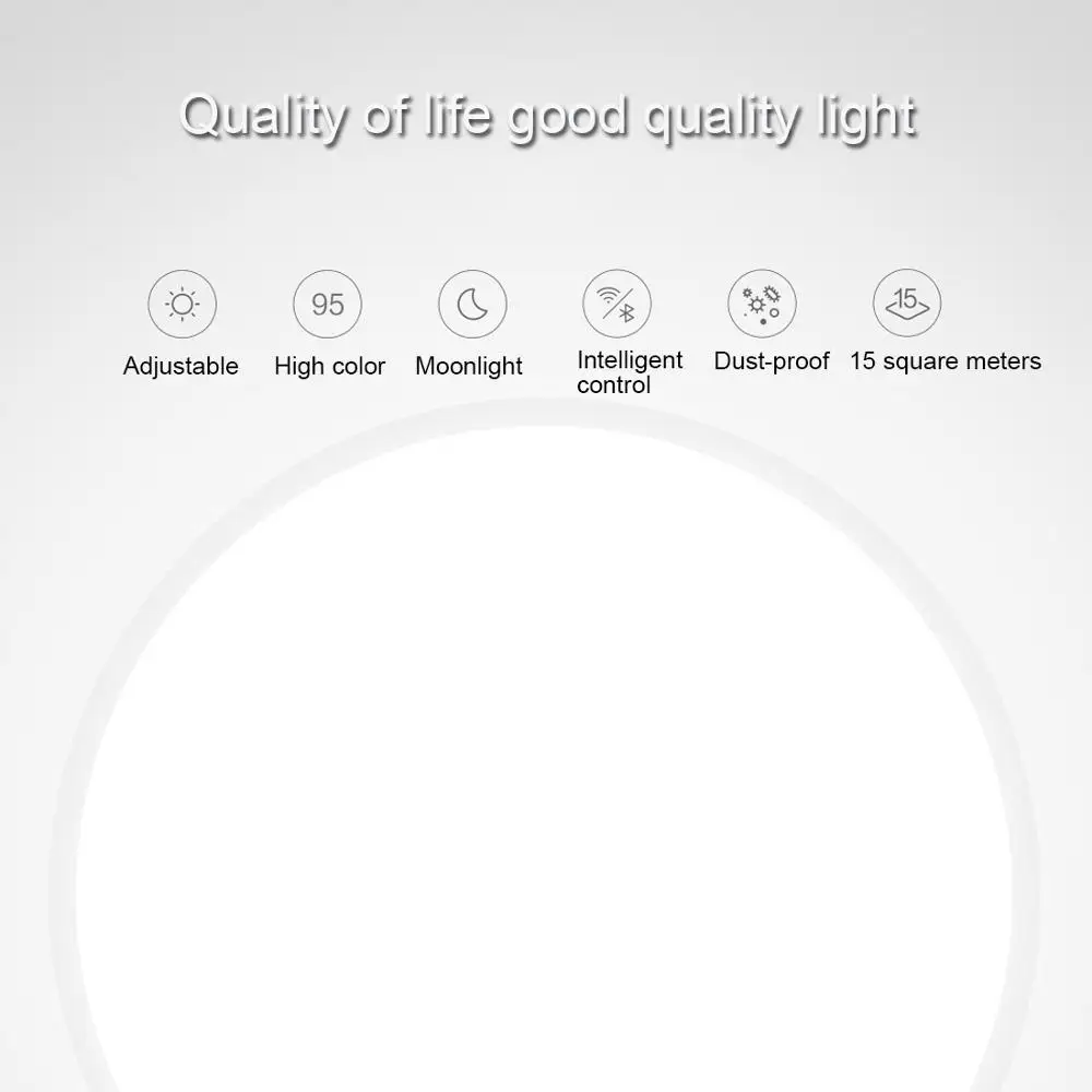 Xiaomi Yeelight умная потолочная лампа с дистанционным управлением Wi Fi Bluetooth