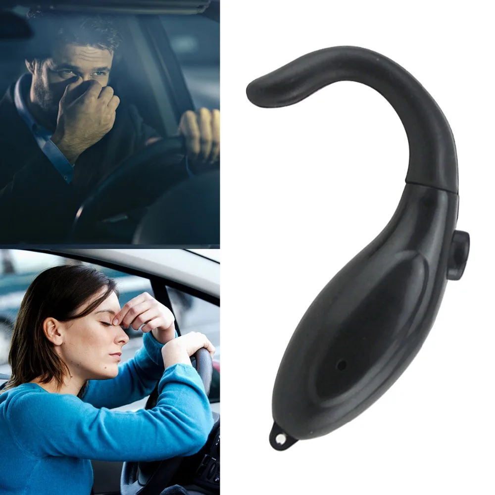 

Black Car Styling Car Safe Device Anti Sleep Drowsy Alarm Alert Sleepy Reminder For Car Driver To Keep Awake Car Accessories