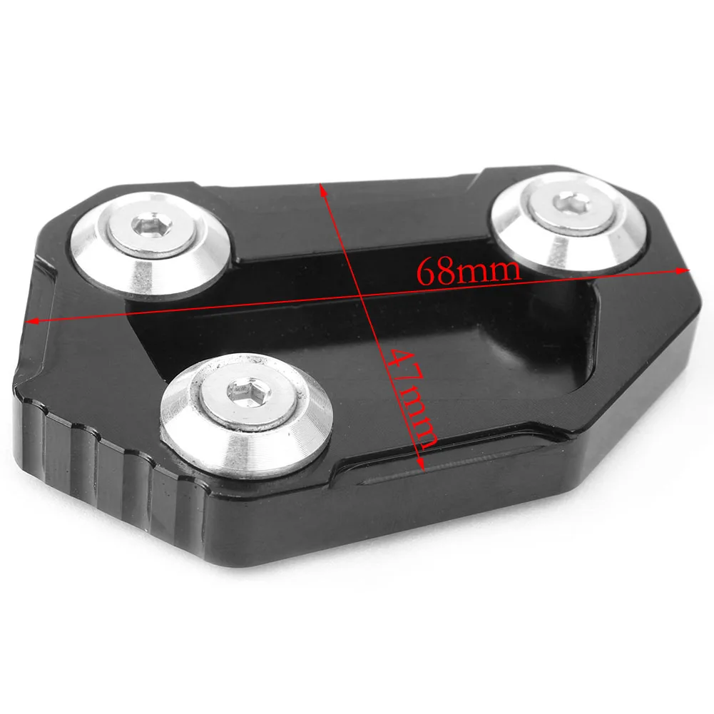CNC мотоцикл подножка ноги боковая подставка расширение Pad опорная пластина для BMW S1000R алюминий